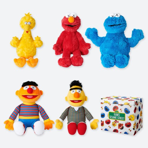 kaws sesame street box